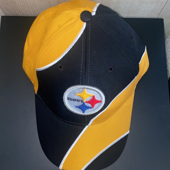 Pittsburgh Steelers Colorblock Hat Cap - Picture 2 of 8
